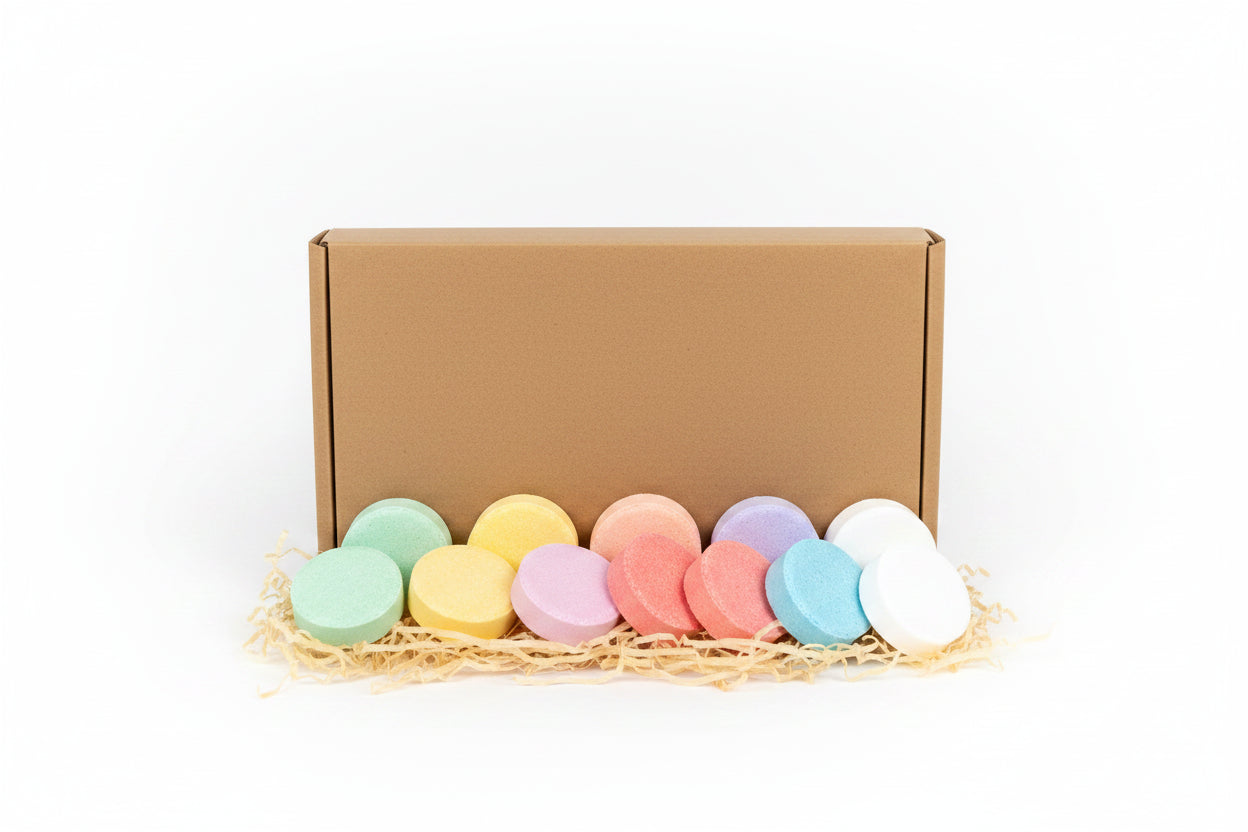 Coffret Bombes de Bain Naturelles – 8 Parfums