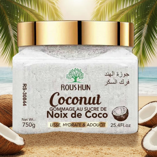Gommage Corps au Sucre de Coco – Exfoliation Douce