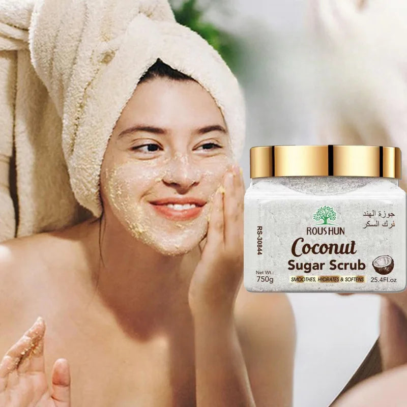 Gommage Corps au Sucre de Coco – Exfoliation Douce